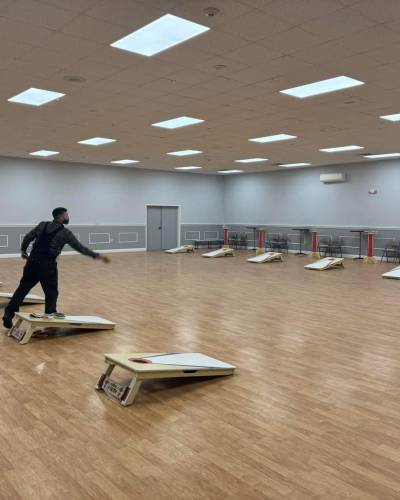 Cornhole every Tuesday Night