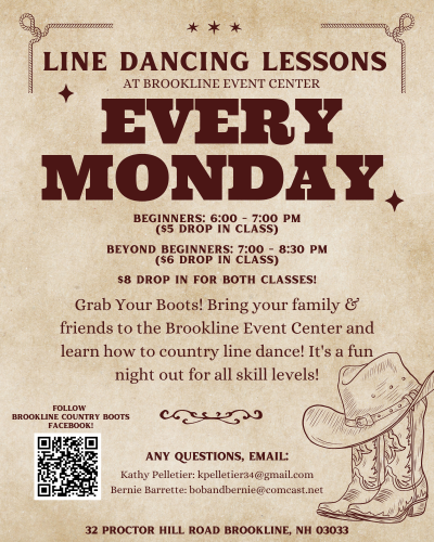 Weekly Line Dance Lessons - Monday Night Line Dance Lessons