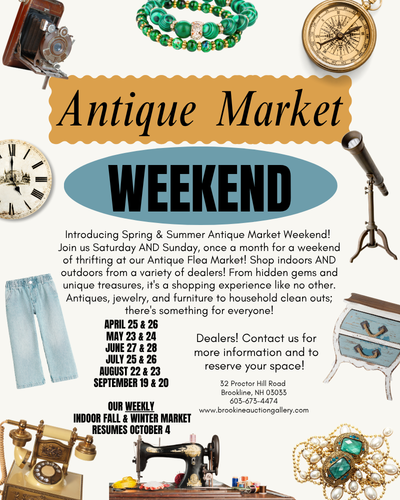Creative and Modern Weekend Flea Market Poster (400 x 500 px)